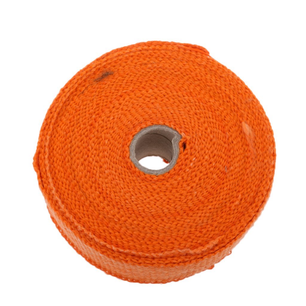 Motorcycle Exhaust Heat-Wrap 5CM x 10M orange_4