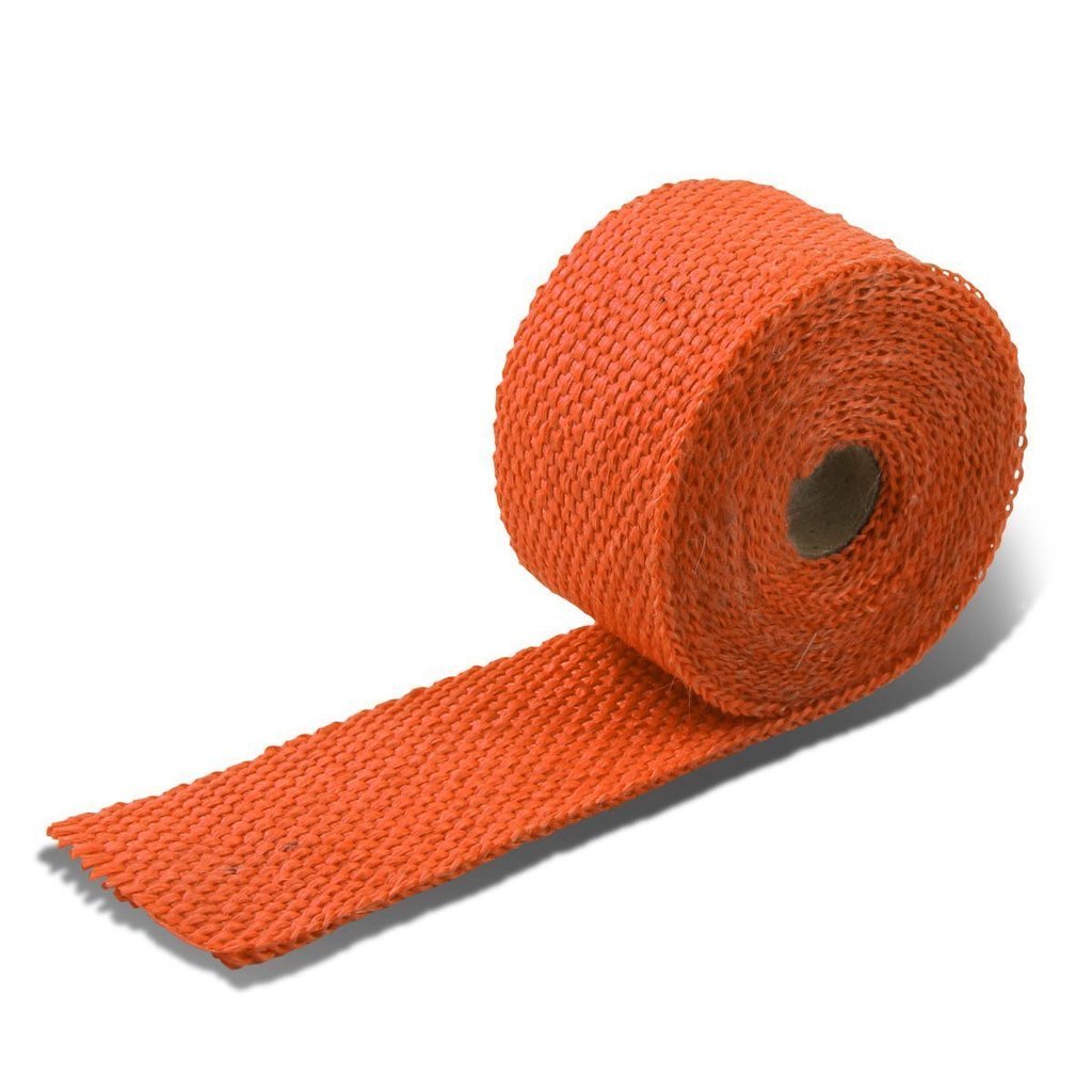Motorcycle Exhaust Heat-Wrap 5CM x 10M orange_5
