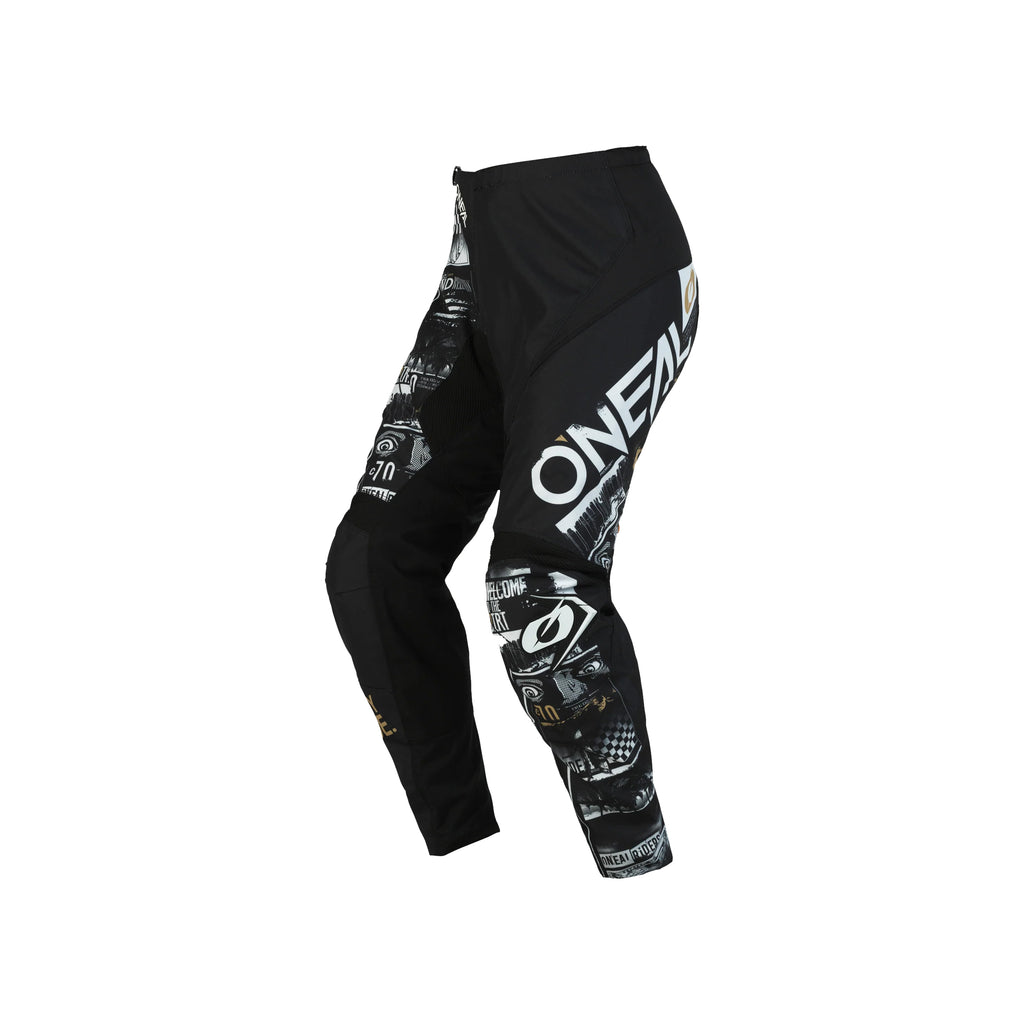O'NEAL Racing Element Attack V.23 Offroad MTB Long Sleeve Jersey, Pant Black/White_4
