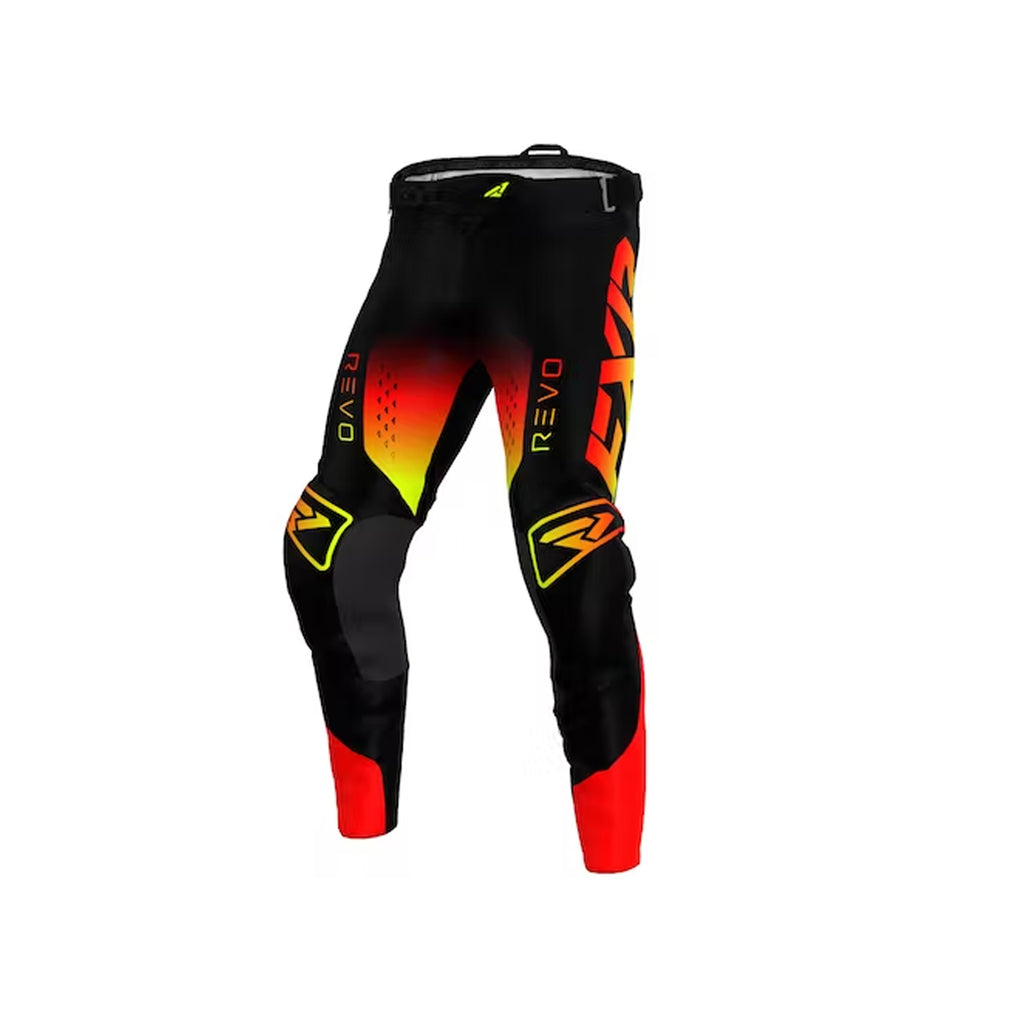 2023 FXR Men's Racing  Tequila Sunset Black Revo Comp MX Jersey Long sleeve Slim Fit Design - 069974