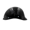 Half Face Scooter/Motorbike Cup Style Helmet Glossy Black_2