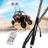 Remote Control Spiral Antenna Whip Light RGB Led Strip 4 Feet Height_7