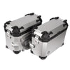 COOCASE X4-J2 SILVER 28L Motorbike Tail Storage Box (1 Pair)_3