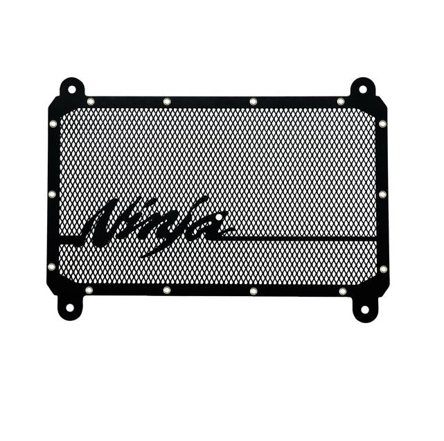 Kawasaki Ninja 400 Z400 Radiator Guard Protector Black Grill Cover_1