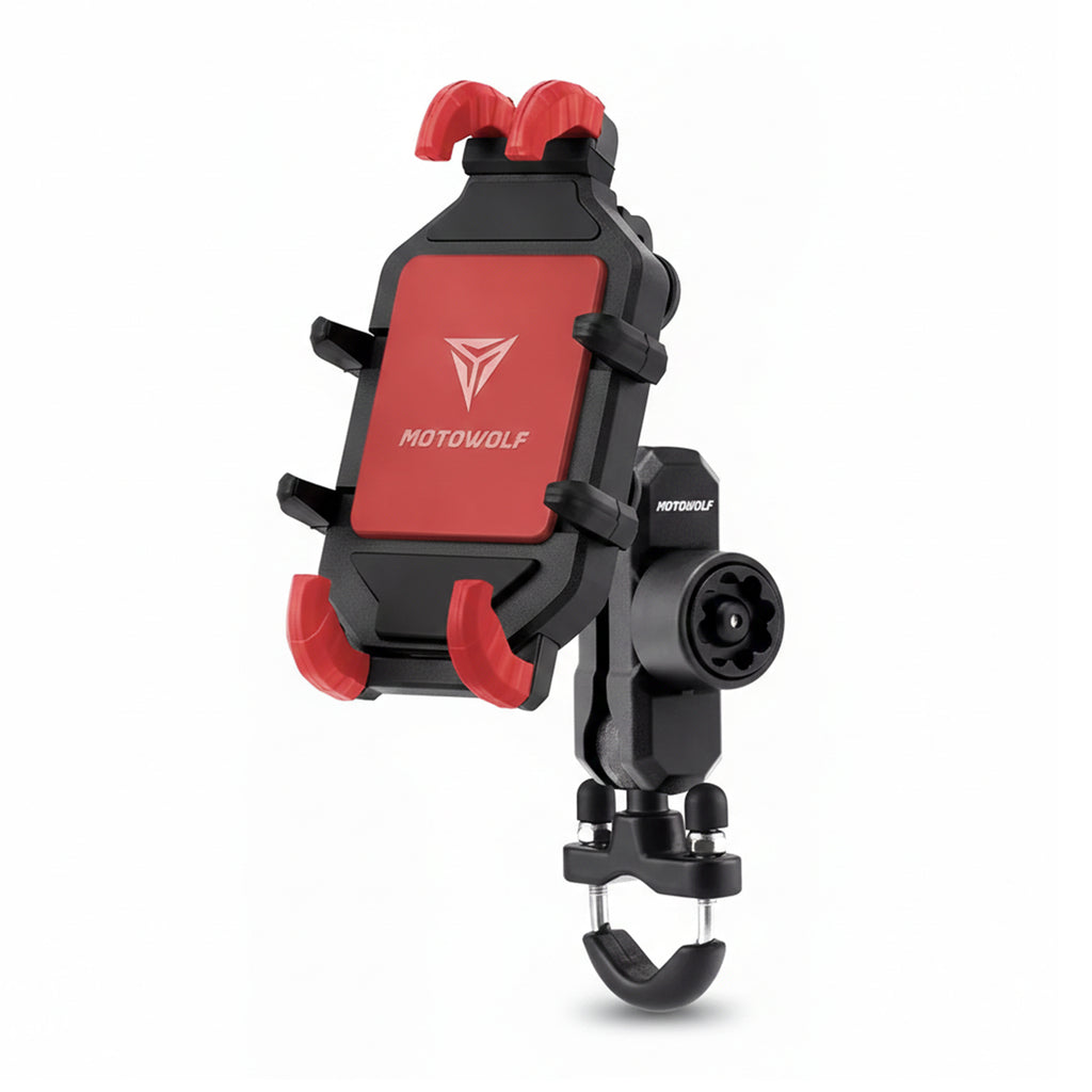 Motorcycle Universal Phone Holder Anti-Vibration Mount Without Charger_2