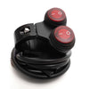 Universal Motorcycle LED Dual Switch 2+2 Handlebar Kit_1