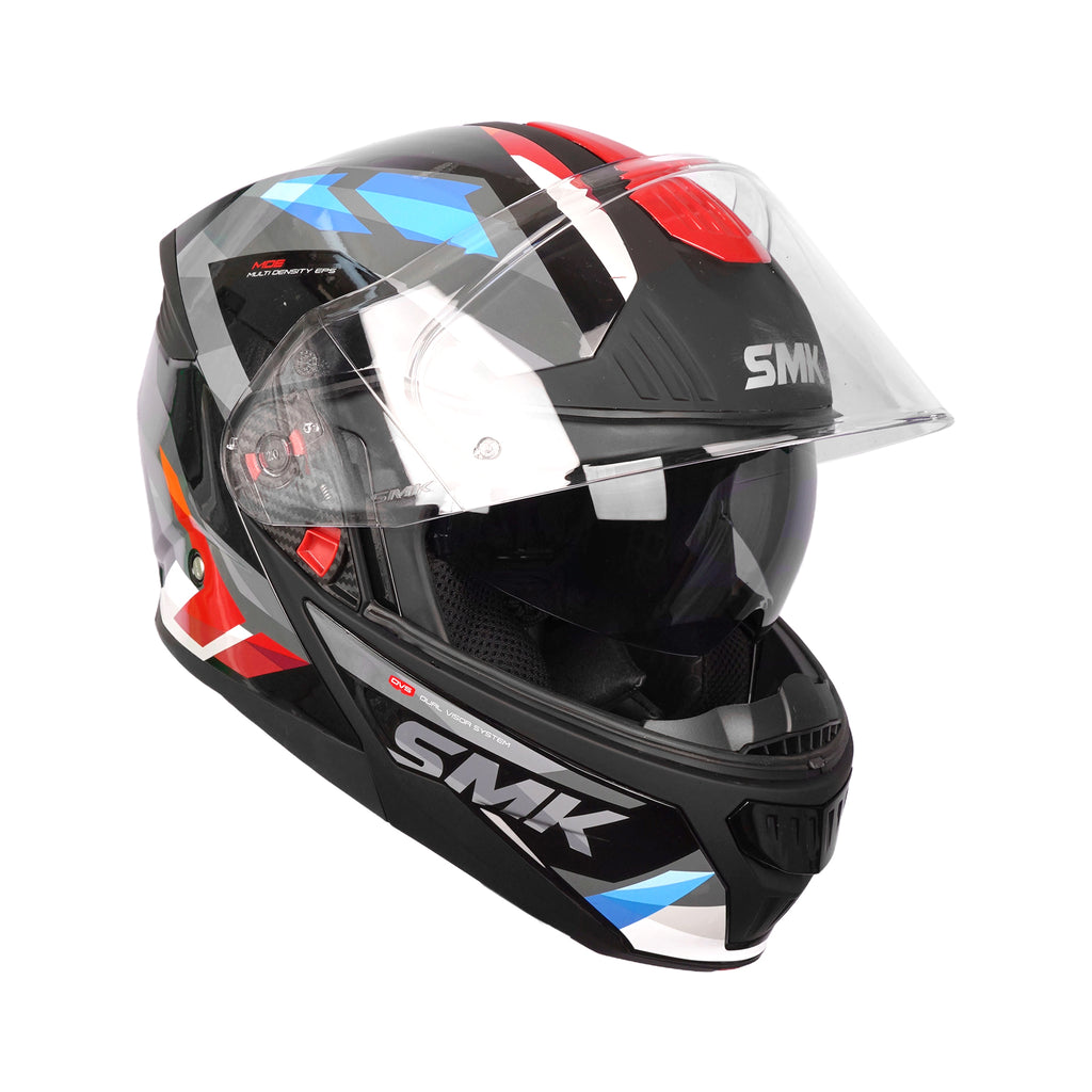 SMK Gullwing Charger GL 263 Flip-Up Helmet with Sun Visor_1