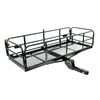 Fold Up Hitch Cargo Carrier Heavy Duty 60"x24"x14" Rack_1