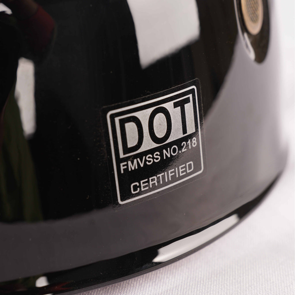 خوذة نصفية بتصميم كاب ستايل معتمدة من  (DOT) دوت - 835621 