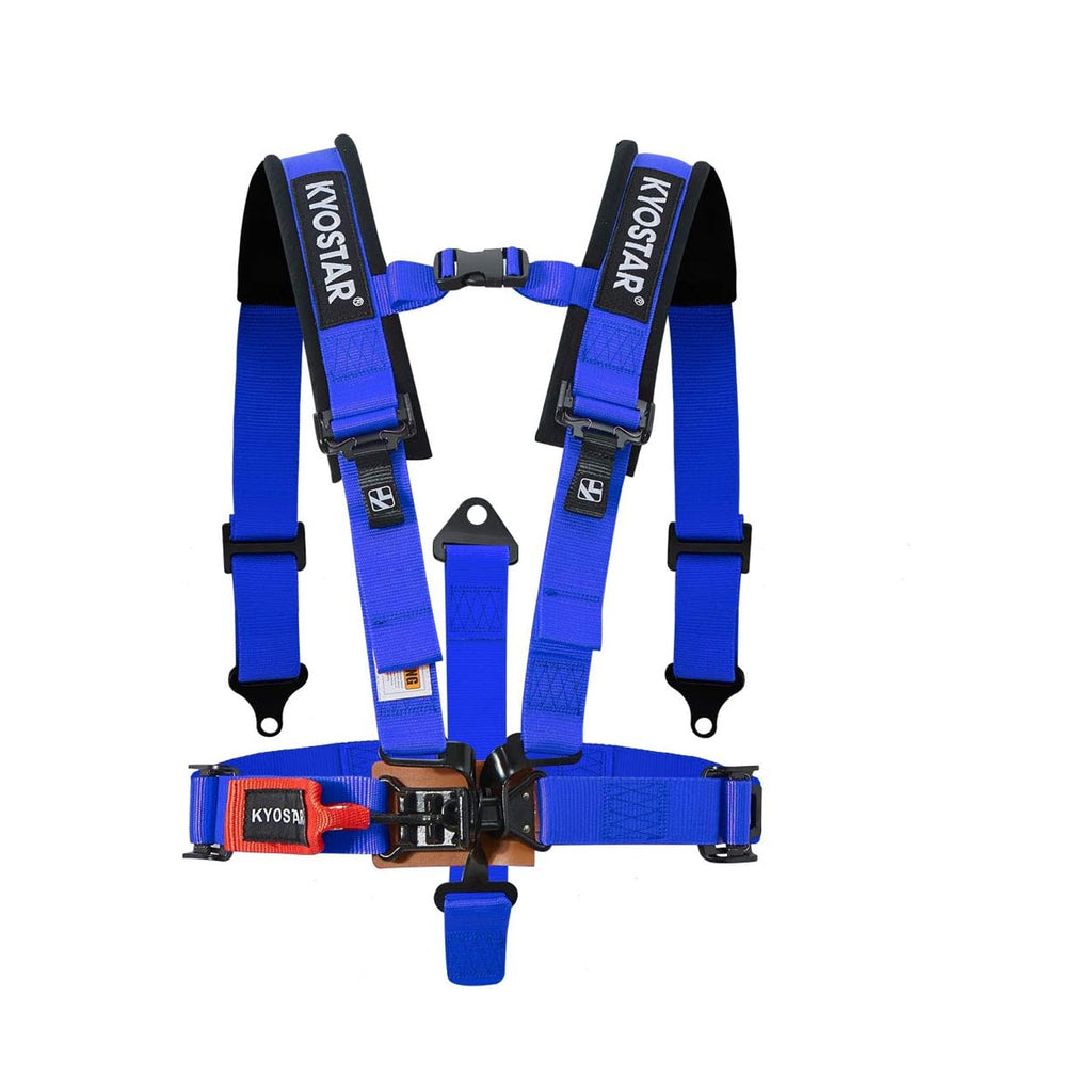 KYOSTAR 3 Inch 5 Point Racing Seat Belt Motorcycle Camlock Harness_1
