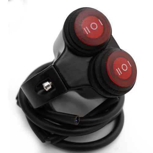 Premium Motorcycle LED Dual Switch 3+3 Handlebar Control_1