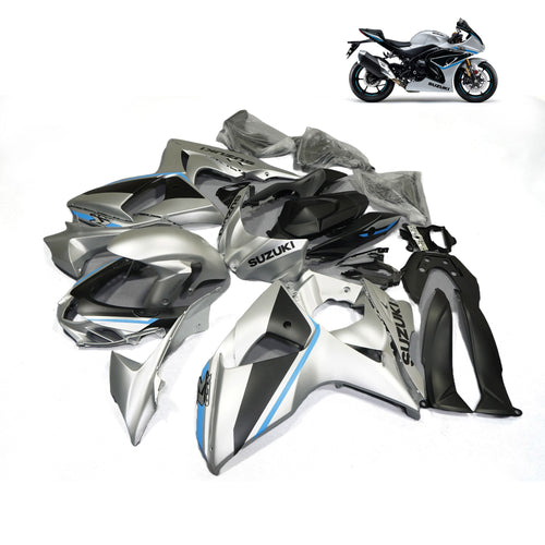 GSXR1000 Bodycover 2009–2016 Full Fairing Kit (Matte White Silver)