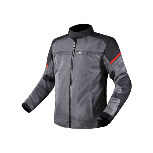 LS2 Riva Men Mesh Touring Jacket Class A, 600D Polyester, Removable Liner - 609336