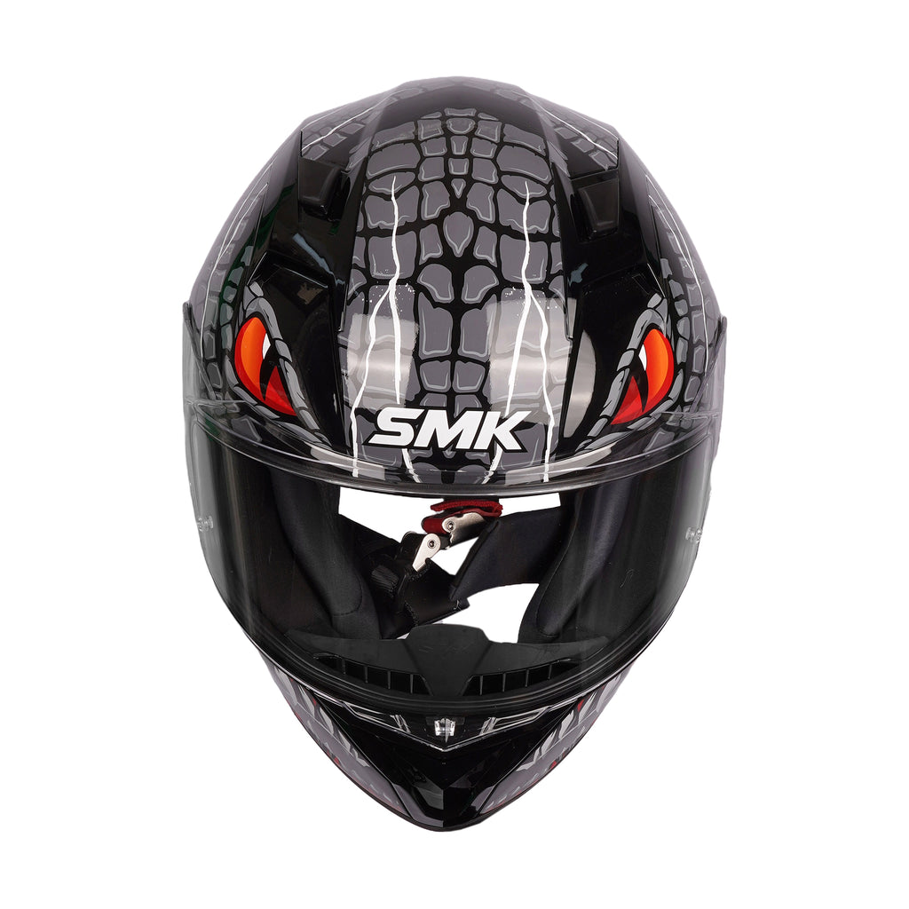 SMK Stellar Taotei GL263 Full Face Helmet, Anti Fog Visor_1