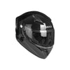 EBIKER Dual Visor Full Face Helmet for Men & Women Glossy Black_1