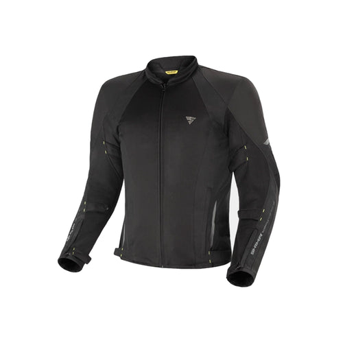Shima Jet Men Black Mesh Summer Motorcycle Jacket CE Level 2_1