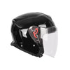 SMK GTJ Solid GL 200 Open Face Motorcycle Helmet with Retractable Sun Visor_1