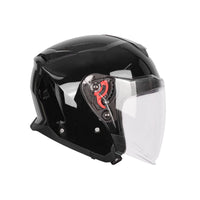 SMK GTJ Solid GL 200 Open Face Motorcycle Helmet with Retractable Sun Visor_1