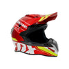 FOX Full Face Motocross Helmet Red_2