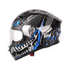 SMK Stellar Taotei GL 265 Full Face Helmet with Aggressive Design_2