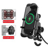 Motowolf Universal Motorcycle Phone Holder With Charger_2