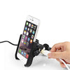 MOTOWOLF Universal Motorcycle Phone Mount with USB Charging & 360° Rotation_2