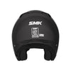 SMK GTJ Solid MA 200 Open Face Motorcycle Helmet Matte Black, Sun Visor_2