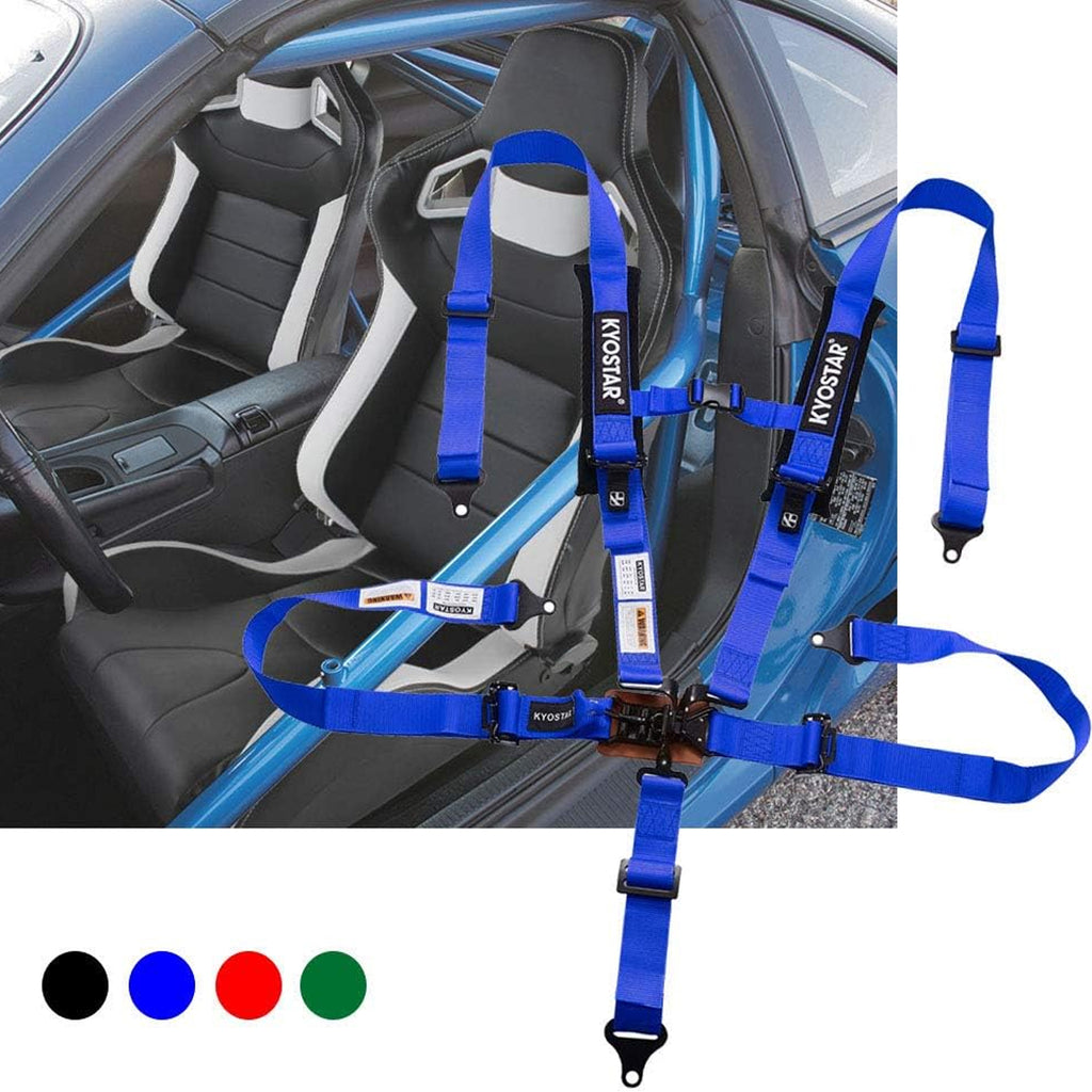 KYOSTAR 3 Inch 5 Point Racing Seat Belt Motorcycle Camlock Harness_4