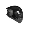 EBIKER Dual Visor Full Face Helmet for Men & Women Glossy Black_2