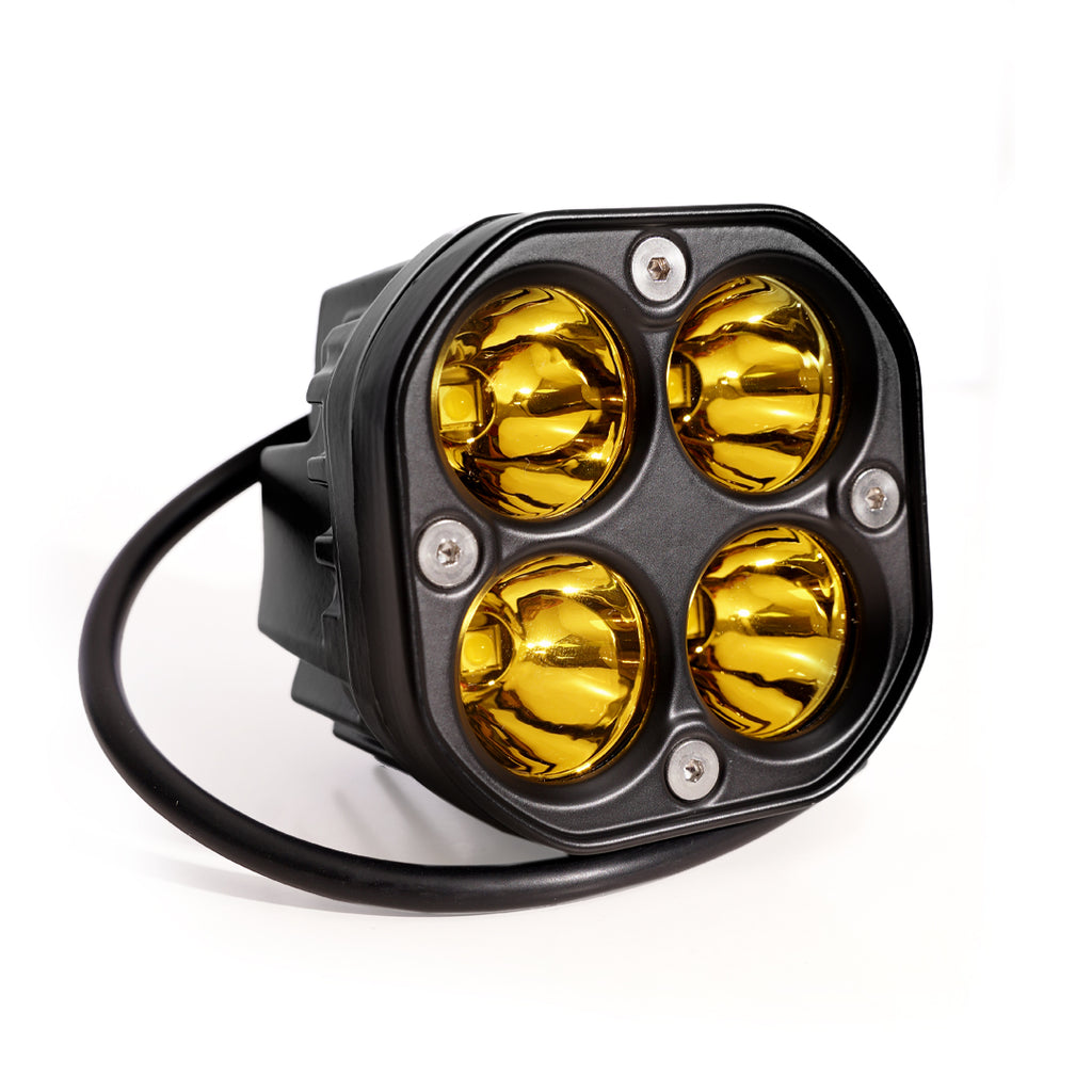 TBS DESIGN S40 40W Yellow LED Motorcycle Fog Lights_2