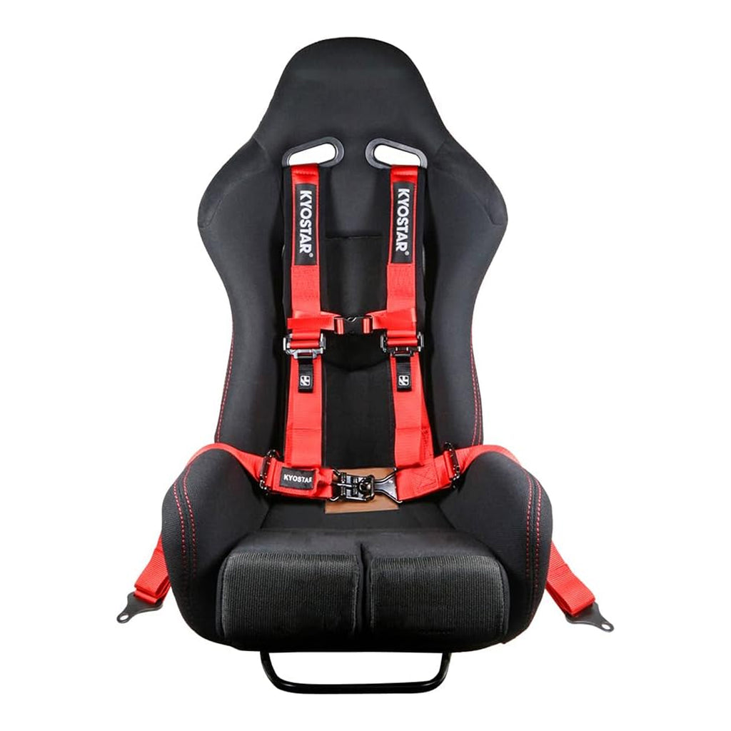 KYOSTAR 4-Point Racing Seat Belt 2″ Universal Motorcycle Safety - 05166
