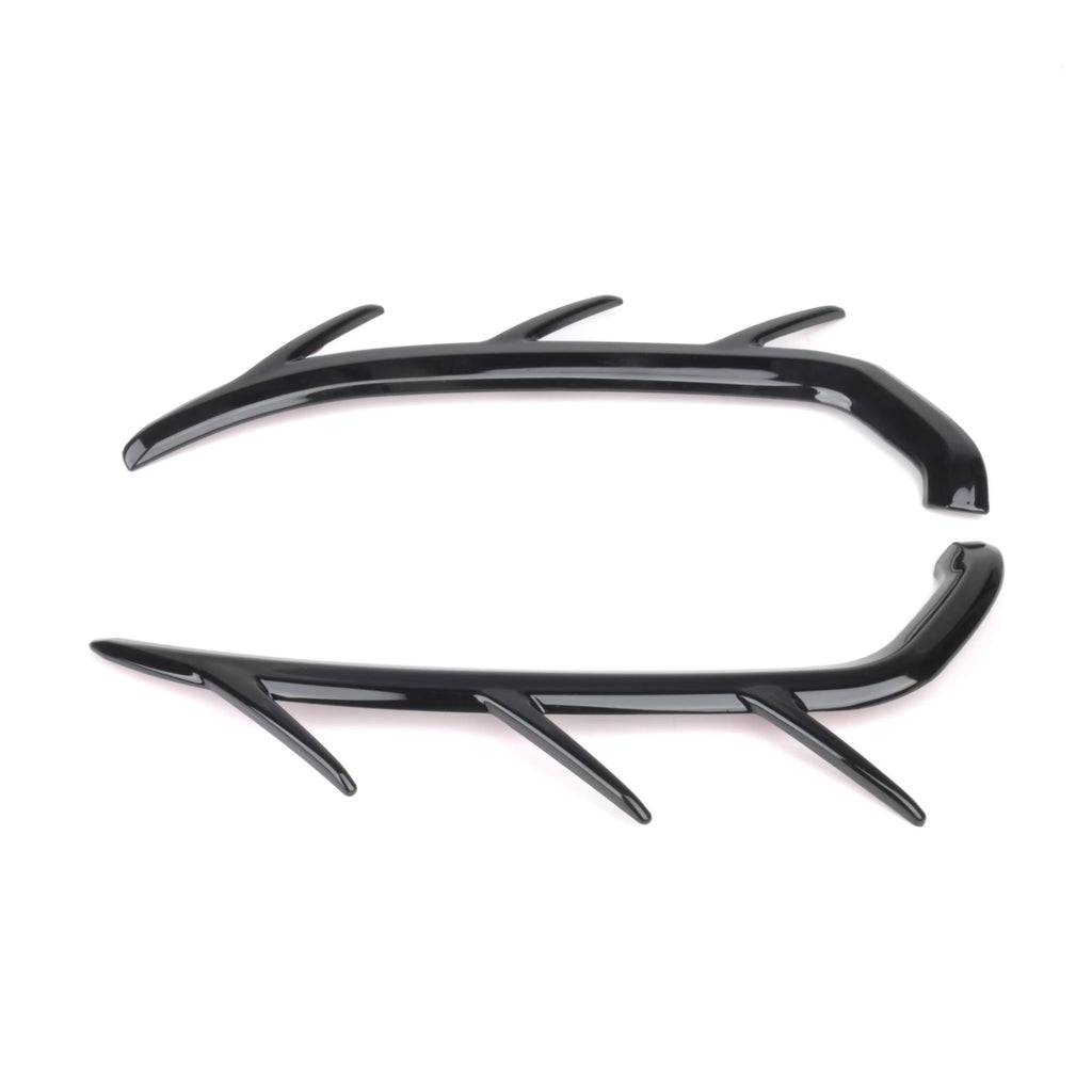 Goldwing F6B Large Wind Mask Chrome Front Vents Trim 2Pcs - 860025_6