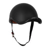 LV COOL Retro Motorcycle Vintage Baseball Skull Cap Open Face Helmet Matte_3