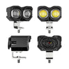 Universal Dual Color Motorcycle LED Headlight Projector Lens JM-40W_1