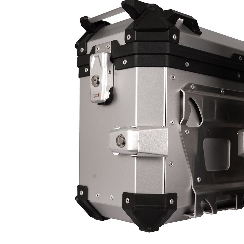 COOCASE X2-J2 SILVER 36L Side Boxes, Motorcycle Aluminum Side Suitcase(1 Pair)_13