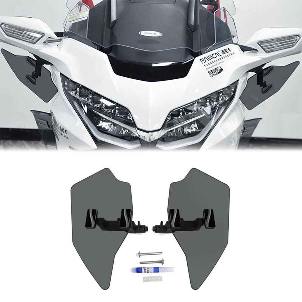 عاكسات رياح لمرايا دراجة هوندا جولد وينج  GL1800، عاكس جولدوينج 1126 مع مرآة الرؤية الخلفية 860135
