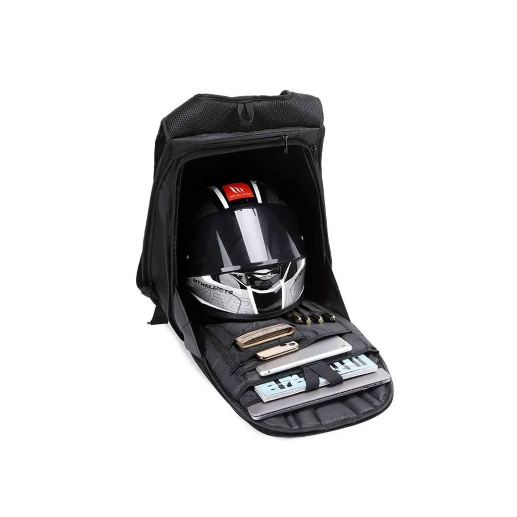 Honda Racing Hard Shell Motorcycle Backpack_3