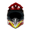 FOX Full Face Motocross Helmet Red_3