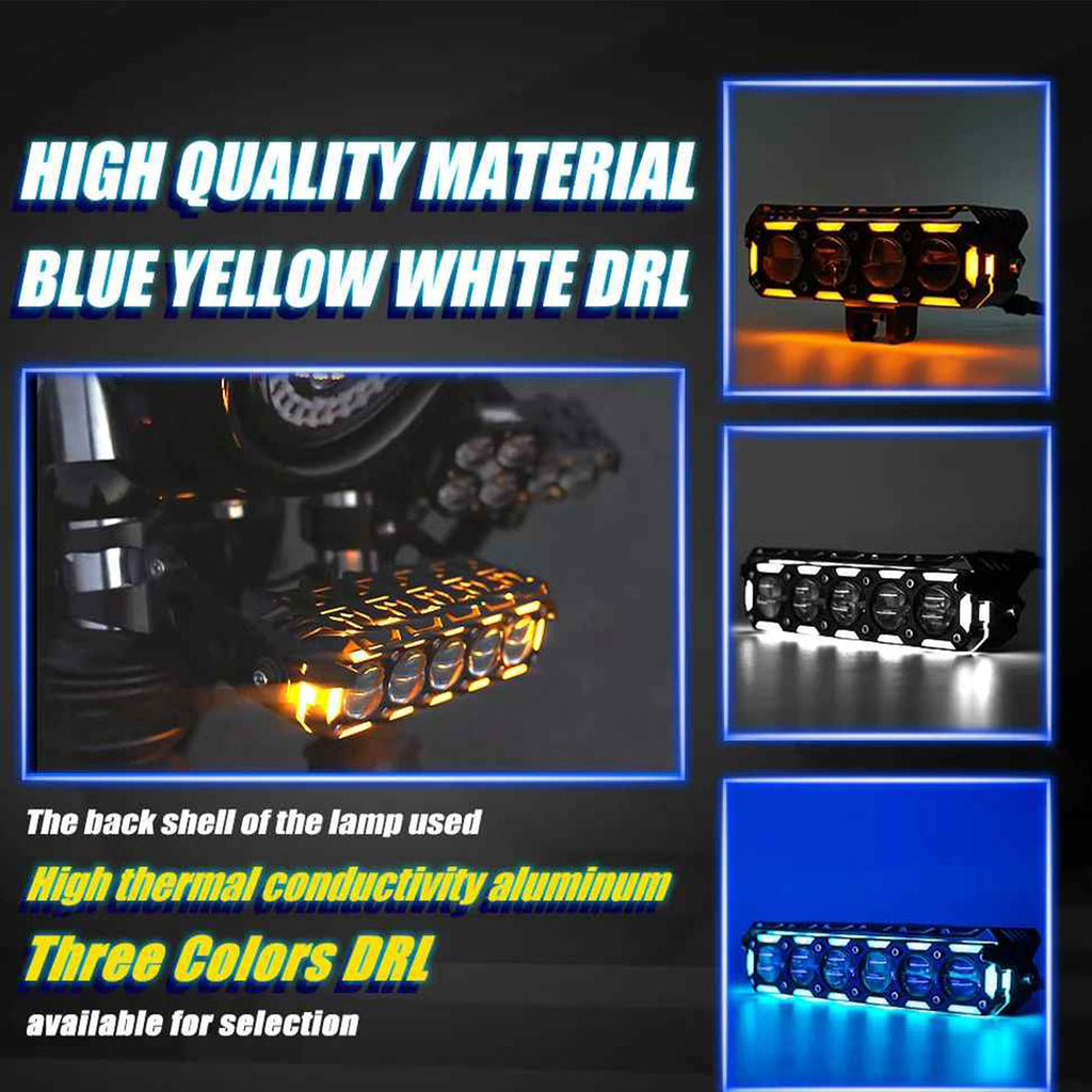 JRY-21 140W Motorcycle LED Auxiliary Headlight _4