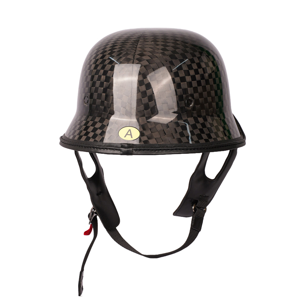 LV COOL Lightweight German Carbon Fiber Novelty Skull Cap Helmet_3