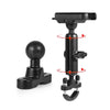 MOTOWOLF Universal Motorcycle 360° Rotating Handlebar Phone Mount Holder_4