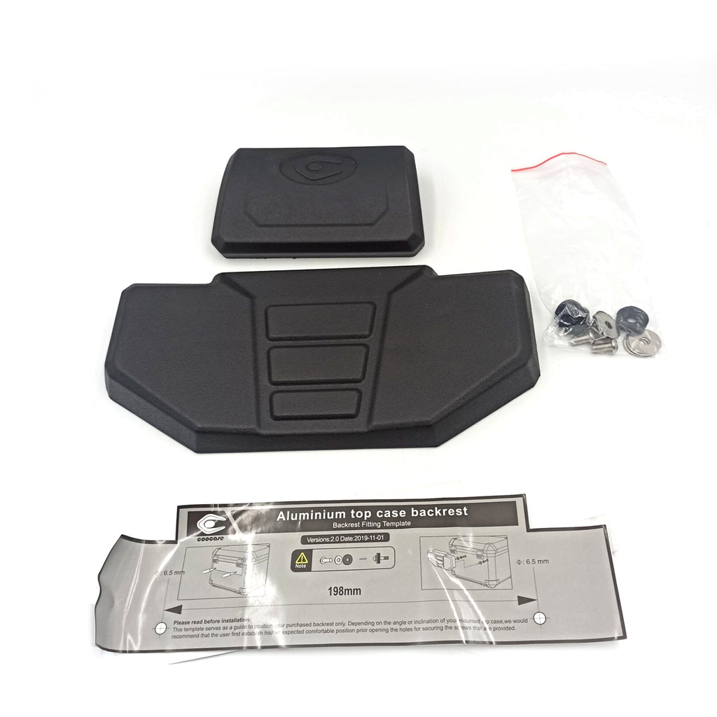 COOCASE Premier Original Cushion Backrest Pad for Aluminum Top Case_4