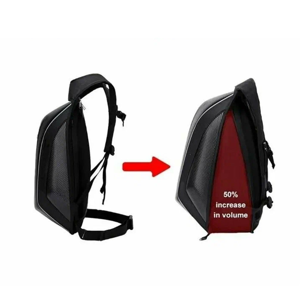 Suzuki Carbon Fiber Helmet Storage Bag or Motorcycle Backpack_3