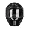 SMK Bionic Adult Solid Black GL 200 Full Face DOT & ECE Certified Helmet _3