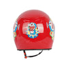 Kids Protective Open Face Helmet | Children's Helmet with Strong ABS shell, Red 835626