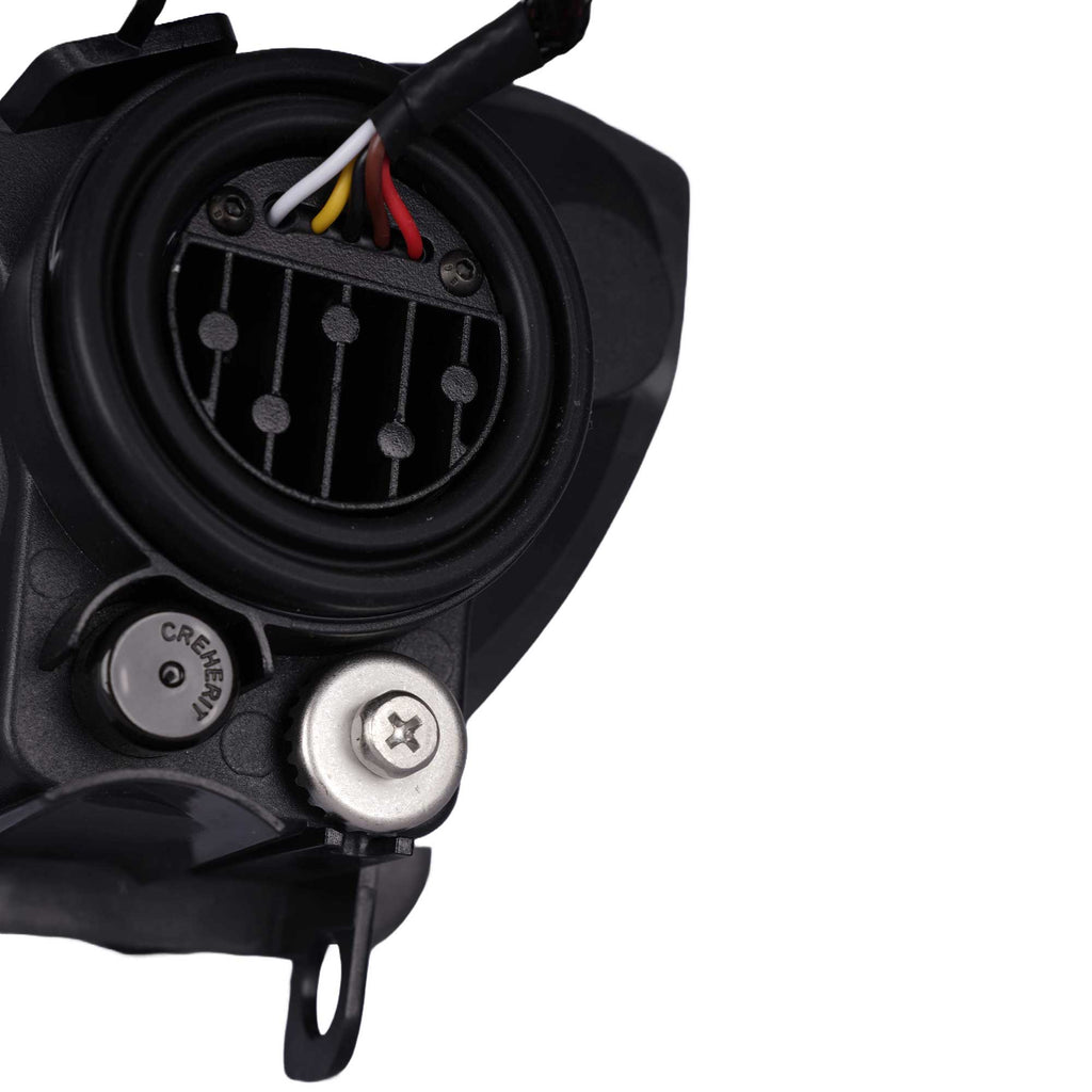 Yamaha Raptor Angel Eye LED Dual Projector ATV Headlight_5