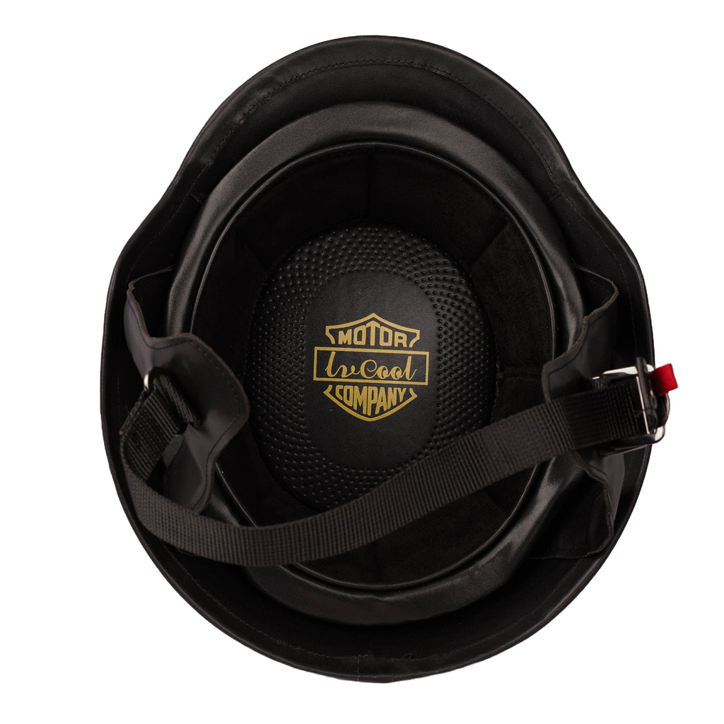 LV COOL Lightweight German Carbon Fiber Novelty Skull Cap Helmet_4