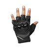 RS GLOVES RS1903-D BLACK Half Finger Motorcycle Gloves_1
