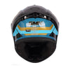 SMK Typhoon Style Full Face Helmet GL 275 Blue & Gold (DOT & ECE)_4