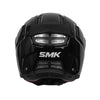SMK Bionic Adult Solid Black GL 200 Full Face DOT & ECE Certified Helmet _4